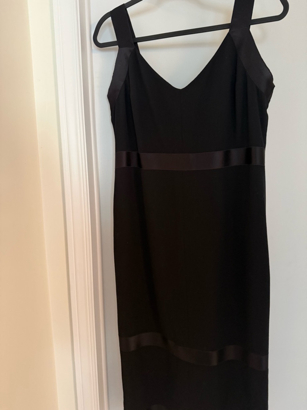 CHANEL Black Boutique Label Jacket with Satin Finish